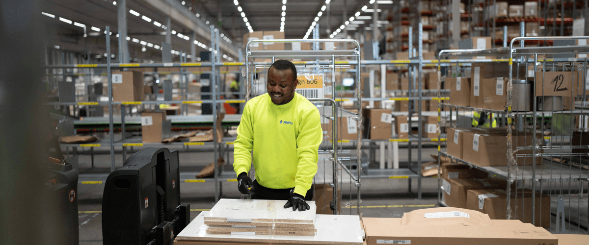 Fysiskt lagerarbete till kund i Jordbro – Heltid