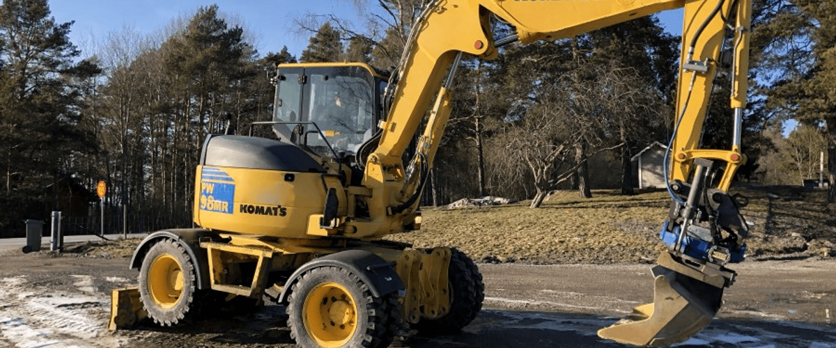 Vi söker maskinförare till hjulgrävare – Stockholm – Heltid